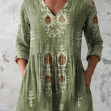 Francisca | Blusa Larga com Decote em V