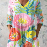 Eduarda | Blusa Larga com Decote em V