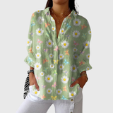 Blusa Leve e Colorida com Estampado