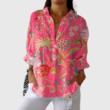 Blusa Leve e Colorida com Estampado