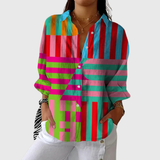 Blusa Leve e Colorida com Estampado