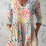 Catarina | Blusa Larga com Decote em V