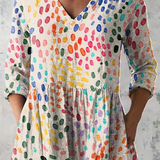 Catarina | Blusa Larga com Decote em V