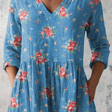 Cristina | Blusa Larga com Decote em V