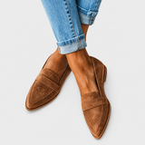 Aurélia | Mocassins Ortopédicos Macios em Camurça