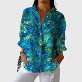 Blusa Leve e Colorida com Estampado