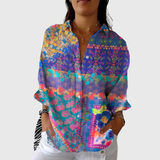 Blusa Leve e Colorida com Estampado