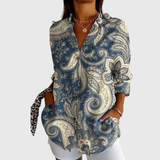 Blusa Leve e Colorida com Estampado