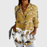 Blusa Leve e Colorida com Estampado