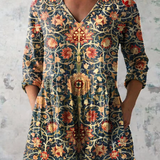 Filipa | Blusa Larga com Decote em V