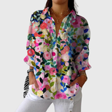 Blusa Leve e Colorida com Estampado
