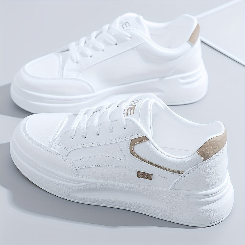 Gabriela | Sapatilhas Brancas Chic de Conforto Leve