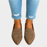 Margarida | Mocassins em Camurça