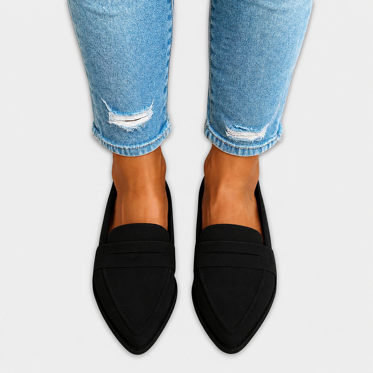 Margarida | Mocassins em Camurça