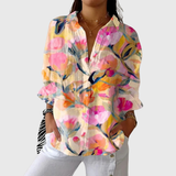 Blusa Leve e Colorida com Estampado