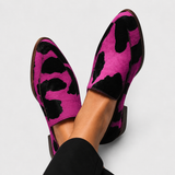Olívia | Mocassins com Padrão de Vaca