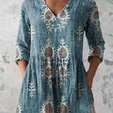 Francisca | Blusa Larga com Decote em V