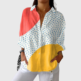 Blusa Leve e Colorida com Estampado