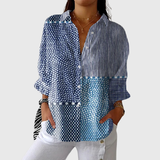 Blusa Leve e Colorida com Estampado