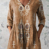 Francisca | Blusa Larga com Decote em V