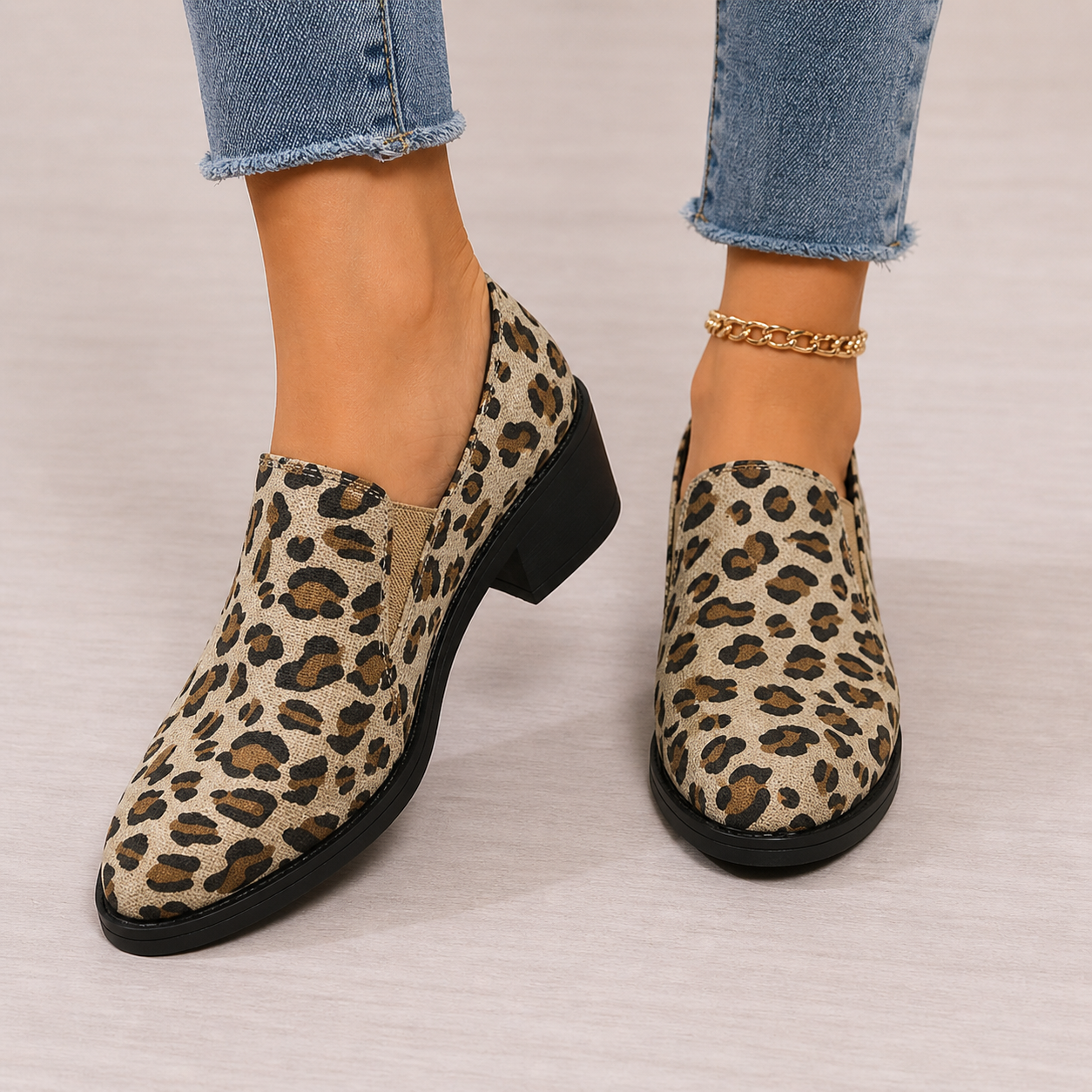Vera | Mocassins Leopardo