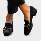 Madalena | Mocassins Elegantes com Fivela