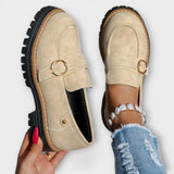 Raquel | Mocassins Casuais de Biqueira Redonda